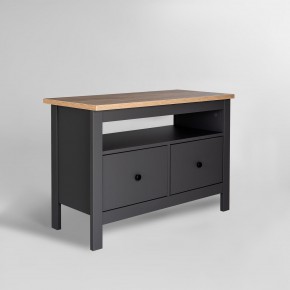 2.08.03.080.15 САГА тумба 2 ящика серая/ясень RU в Глазове - glazov.ok-mebel.com | фото