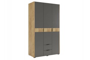 АДАМ К2 Спальный гарнитур (графит) в Глазове - glazov.ok-mebel.com | фото 8