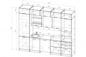 АНТИКА Кухонный гарнитур Экстра 5 (3000 мм) в Глазове - glazov.ok-mebel.com | фото 2