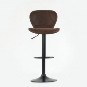Барный стул Barneo N-86 Time / Black / VPU Brown Vintage коричневый винтаж PK970-18 в Глазове - glazov.ok-mebel.com | фото 3