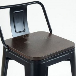 Барный стул N-238 Tolix Wood style Черный в Глазове - glazov.ok-mebel.com | фото 3