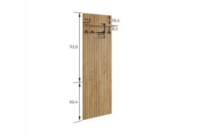 БОДРУМ Прихожая (модульная) дуб крафт золотой в Глазове - glazov.ok-mebel.com | фото 2
