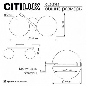Бра Citilux Ronny CL242323 в Глазове - glazov.ok-mebel.com | фото 9