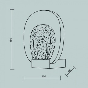 Бра Maytoni Biology MOD367WL-L3BSK в Глазове - glazov.ok-mebel.com | фото 4