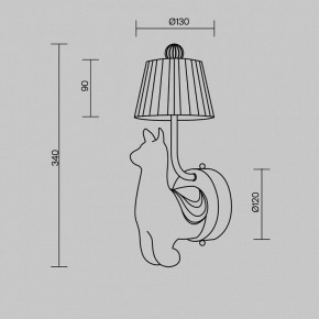 Бра Maytoni Senor Alpaca MOD377WL-L6W3K в Глазове - glazov.ok-mebel.com | фото 9