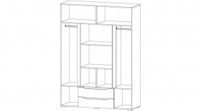 БРИТАНА Спальный гарнитур (модульный) кашемир в Глазове - glazov.ok-mebel.com | фото 7