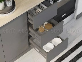 ЧЕЛСИ Кухонный гарнитур 2,0 м (Графит) в Глазове - glazov.ok-mebel.com | фото 2