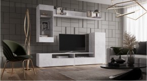 ДАЛЛАС Гостиная (модульная) цемент светлый в Глазове - glazov.ok-mebel.com | фото