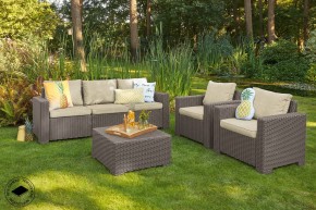 Диван Калифорния 3-х местный (California 2 Sofa), капучино в Глазове - glazov.ok-mebel.com | фото 3