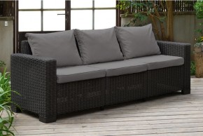 Диван Калифорния 3-х местный (California 3 Sofa), графит в Глазове - glazov.ok-mebel.com | фото