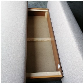 Диван-кровать Комфорт без подлокотников BALTIC AZURE (4 подушки) в Глазове - glazov.ok-mebel.com | фото 4