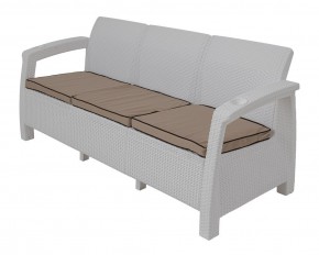 Диван Yalta Premium Sofa 3 Set (Ялта) белый (+подушки под спину) в Глазове - glazov.ok-mebel.com | фото
