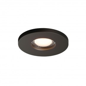 DK2036-BK Встраиваемый светильник влагозащ., IP 44, до 15 Вт, GU10, LED, черный, алюминий в Глазове - glazov.ok-mebel.com | фото 3