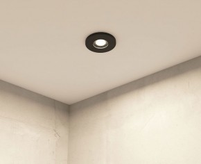 DK2036-BK Встраиваемый светильник влагозащ., IP 44, до 15 Вт, GU10, LED, черный, алюминий в Глазове - glazov.ok-mebel.com | фото 7
