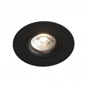 DK2037-BK Встраиваемый светильник , IP 20, 50 Вт, GU10, черный, алюминий в Глазове - glazov.ok-mebel.com | фото