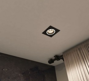 DK2061-BK Встраиваемый светильник IP 20, до 15 Вт, GU10, LED, черный, алюминий в Глазове - glazov.ok-mebel.com | фото 4