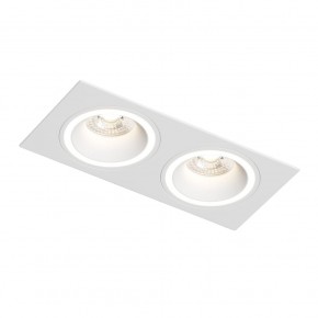 DK2062-WH Встраиваемый светильник, IP 20, до 15 Вт, GU10, LED, белый, алюминий в Глазове - glazov.ok-mebel.com | фото