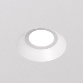 DK2081-WH Встраиваемый точечный светильник для натяжных ПВХ потолков INVIZ, IP 20, до 9 Вт, GU10, LED, белый, ABS-пластик в Глазове - glazov.ok-mebel.com | фото