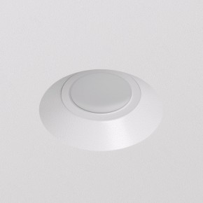 DK2081-WH Встраиваемый точечный светильник для натяжных ПВХ потолков INVIZ, IP 20, до 9 Вт, GU10, LED, белый, ABS-пластик в Глазове - glazov.ok-mebel.com | фото 2