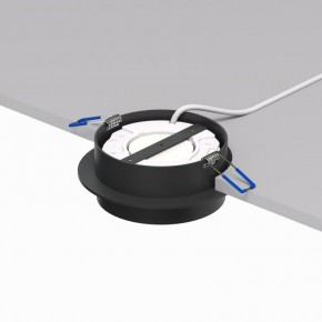 DK2090-BK Встраиваемый светильник FLAT, IP 20, до 15 Вт, GX53, LED, черный, алюминий в Глазове - glazov.ok-mebel.com | фото 4