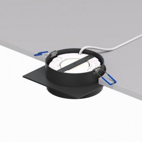 DK2091-BK Встраиваемый светильник FLAT, IP 20, до 15 Вт, GX53, LED, черный, алюминий в Глазове - glazov.ok-mebel.com | фото 4