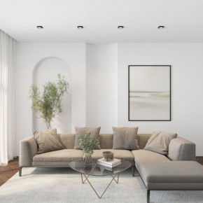 DK2091-BK Встраиваемый светильник FLAT, IP 20, до 15 Вт, GX53, LED, черный, алюминий в Глазове - glazov.ok-mebel.com | фото 5