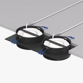 DK2092-BK Встраиваемый светильник FLAT, IP 20, до 15 Вт, GX53, LED, черный, алюминий в Глазове - glazov.ok-mebel.com | фото 2