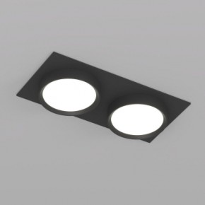 DK2092-BK Встраиваемый светильник FLAT, IP 20, до 15 Вт, GX53, LED, черный, алюминий в Глазове - glazov.ok-mebel.com | фото 4