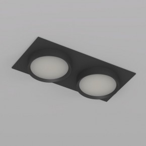 DK2092-BK Встраиваемый светильник FLAT, IP 20, до 15 Вт, GX53, LED, черный, алюминий в Глазове - glazov.ok-mebel.com | фото 5