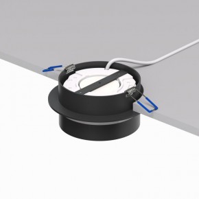 DK2100-BK Встраиваемый светильник NIKO, IP 20, до 15 Вт, GX53, LED, черный, акрил, алюминий в Глазове - glazov.ok-mebel.com | фото 4