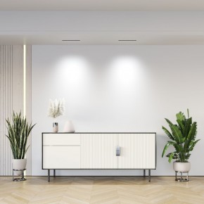 DK2515-WB Встраиваемый светильник SPACE со светодиодом L240mm 220V 20W 38° 4000К IP20 белый/черный алюминий в Глазове - glazov.ok-mebel.com | фото 7