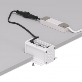 DK2530-WB Встраиваемый светильник SPACE со светодиодом под шпатлевку L69mm 220V 6W 38° 4000К IP20 белый/черный алюминий в Глазове - glazov.ok-mebel.com | фото 5