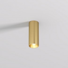 DK2615-SB Накладной светильник SHINE TUBE со светодиодом, D45*H115, IP20, 3000К, 7W, RA?90, сатинированная латунь, алюминий в Глазове - glazov.ok-mebel.com | фото