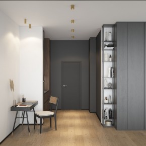 DK2615-SB Накладной светильник SHINE TUBE со светодиодом, D45*H115, IP20, 3000К, 7W, RA?90, сатинированная латунь, алюминий в Глазове - glazov.ok-mebel.com | фото 4