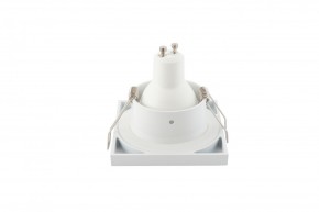DK3014-WH Встраиваемый светильник влагозащ., IP 44, 50 Вт, GU10, белый, алюминий в Глазове - glazov.ok-mebel.com | фото 5