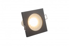 DK3015-BK Встраиваемый светильник влагозащ., IP 44, 50 Вт, GU10, черный, алюминий в Глазове - glazov.ok-mebel.com | фото 3