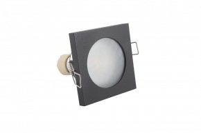 DK3015-BK Встраиваемый светильник влагозащ., IP 44, 50 Вт, GU10, черный, алюминий в Глазове - glazov.ok-mebel.com | фото 4