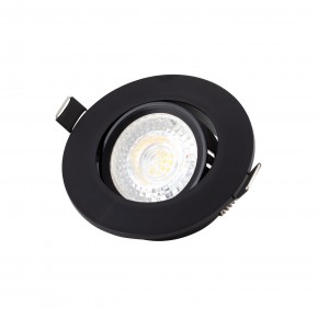 DK3020-BK Встраиваемый светильник, IP 20, 10 Вт, GU5.3, LED, черный, пластик в Глазове - glazov.ok-mebel.com | фото 2