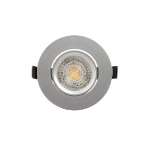 DK3020-CM Встраиваемый светильник, IP 20, 10 Вт, GU5.3, LED, серый, пластик в Глазове - glazov.ok-mebel.com | фото