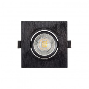 DK3021-BK Встраиваемый светильник, IP 20, 10 Вт, GU5.3, LED, черный, пластик в Глазове - glazov.ok-mebel.com | фото