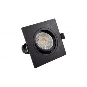 DK3021-BK Встраиваемый светильник, IP 20, 10 Вт, GU5.3, LED, черный, пластик в Глазове - glazov.ok-mebel.com | фото 2