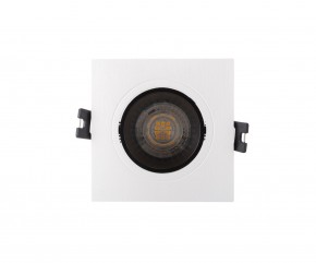 DK3021-WB Встраиваемый светильник, IP 20, 10 Вт, GU5.3, LED, белый/черный, пластик в Глазове - glazov.ok-mebel.com | фото