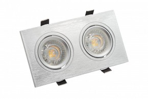 DK3022-CM Встраиваемый светильник, IP 20, 10 Вт, GU5.3, LED, серый, пластик в Глазове - glazov.ok-mebel.com | фото 3