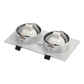 DK3022-CM Встраиваемый светильник, IP 20, 10 Вт, GU5.3, LED, серый, пластик в Глазове - glazov.ok-mebel.com | фото 4