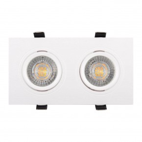 DK3022-WH Встраиваемый светильник, IP 20, 10 Вт, GU5.3, LED, белый, пластик в Глазове - glazov.ok-mebel.com | фото 2