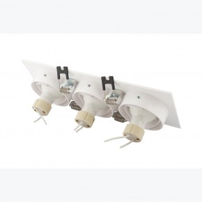 DK3023-WH Встраиваемый светильник, IP 20, 10 Вт, GU5.3, LED, белый, пластик в Глазове - glazov.ok-mebel.com | фото 4