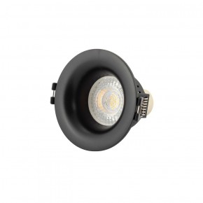 DK3024-BK Встраиваемый светильник, IP 20, 10 Вт, GU5.3, LED, черный, пластик в Глазове - glazov.ok-mebel.com | фото