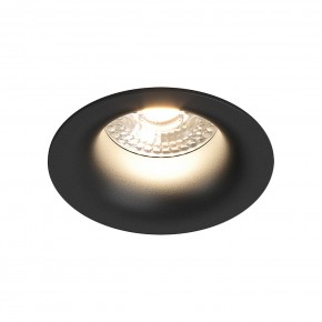 DK3024-BK Встраиваемый светильник, IP 20, 10 Вт, GU5.3, LED, черный, пластик в Глазове - glazov.ok-mebel.com | фото