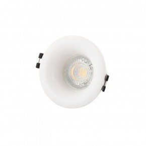 DK3024-WH Встраиваемый светильник, IP 20, 10 Вт, GU5.3, LED, белый, пластик в Глазове - glazov.ok-mebel.com | фото