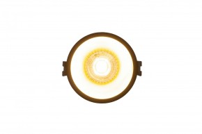 DK3026-BG Встраиваемый светильник, IP 20, 10 Вт, GU5.3, LED, черный/золотой, пластик в Глазове - glazov.ok-mebel.com | фото 2